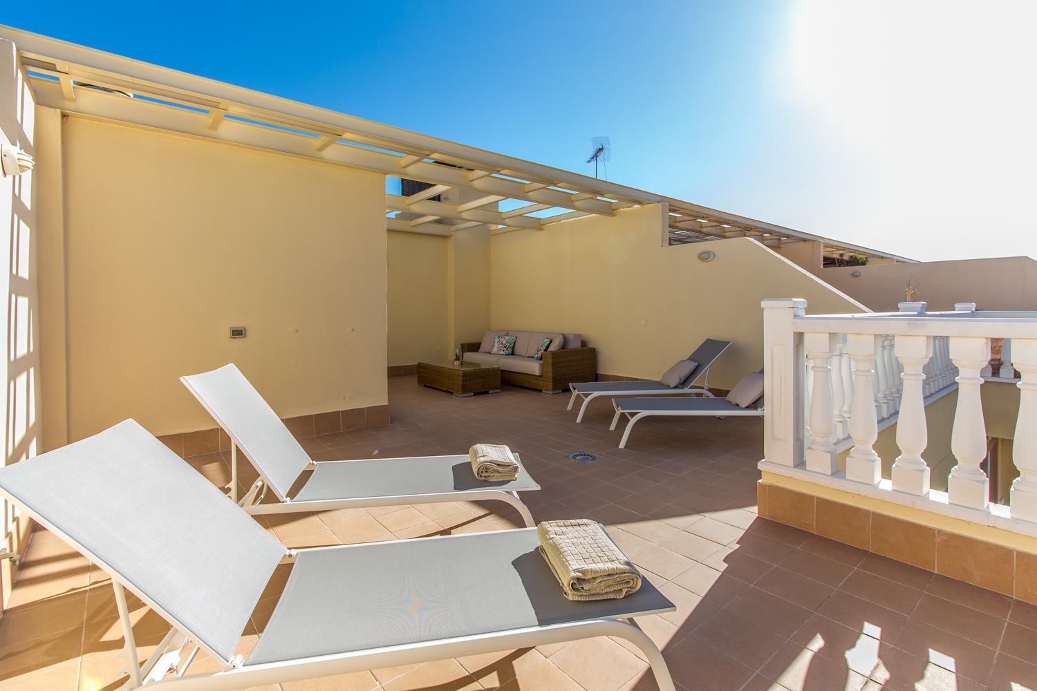 Palm Duplex Penthouse Leilighet Eksteriør bilde